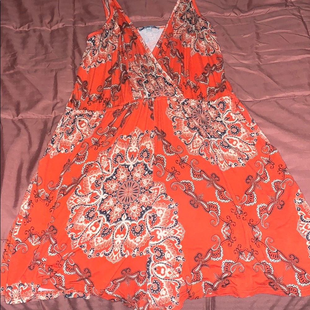 Orange romper